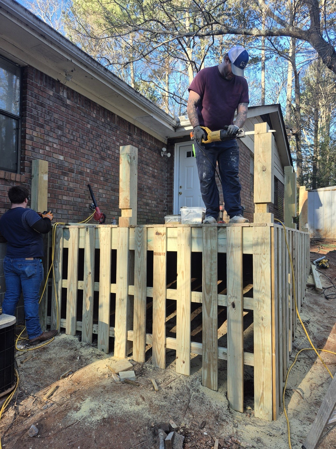 Deck Construction Project