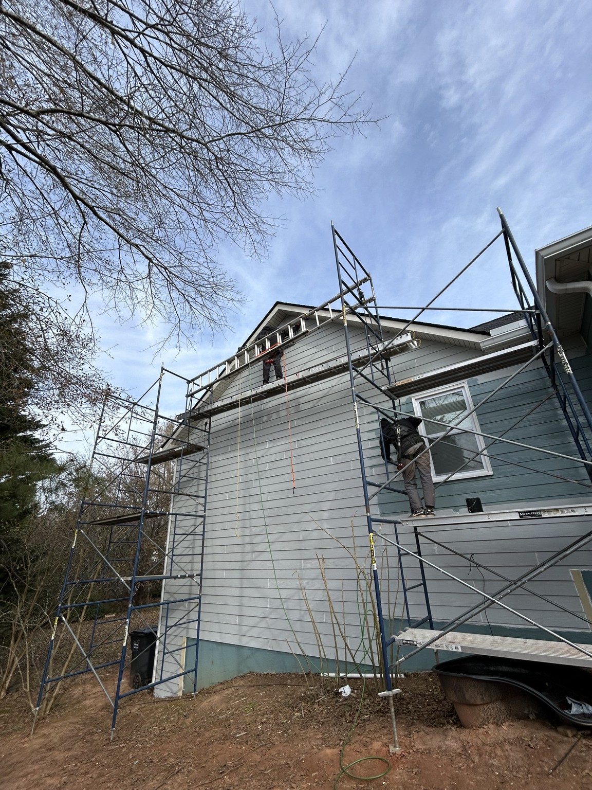 Siding Installation Project